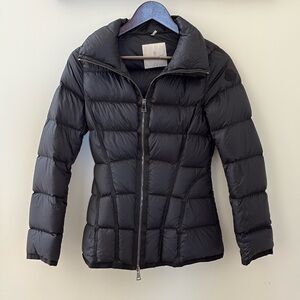 Women’s black Moncler jacket (with pockets)
